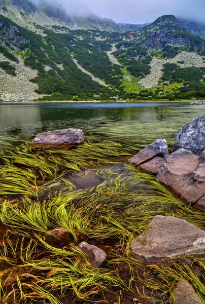 Hermoso Paisaje Con Lago Montaña —  Fotos de Stock