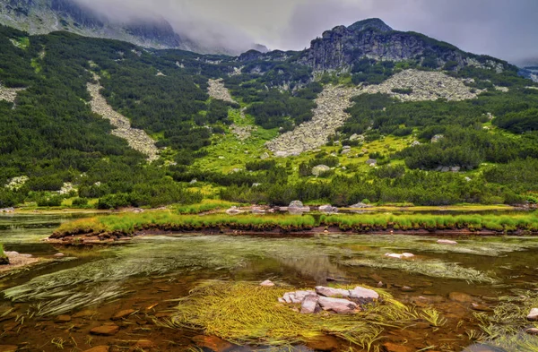 Hermoso Paisaje Con Lago Montaña —  Fotos de Stock