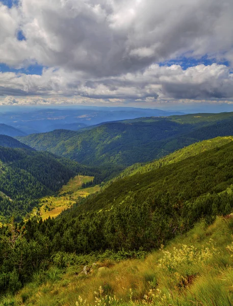 Bela Paisagem Montanha Alta — Fotografia de Stock