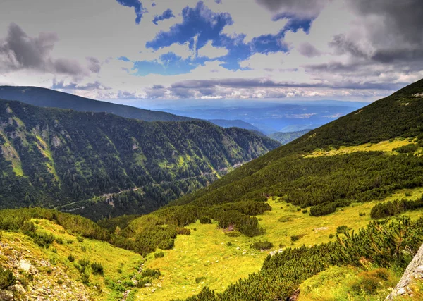 Bela Paisagem Montanha Alta — Fotografia de Stock