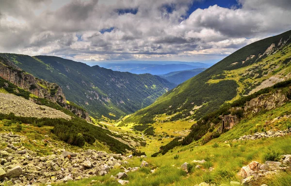 Bela Paisagem Montanha Alta — Fotografia de Stock