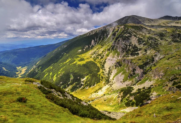 Bela Paisagem Montanha Alta — Fotografia de Stock