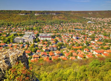 Bulgaristan 'ın Provadia kentinin güzel manzarası