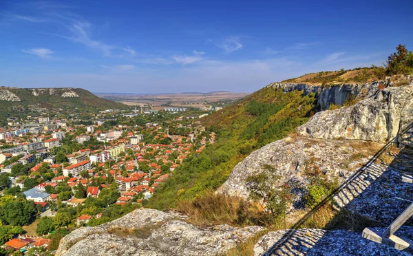 Bela Vista Sobre Cidade Provadia Bulgária — Fotografia de Stock