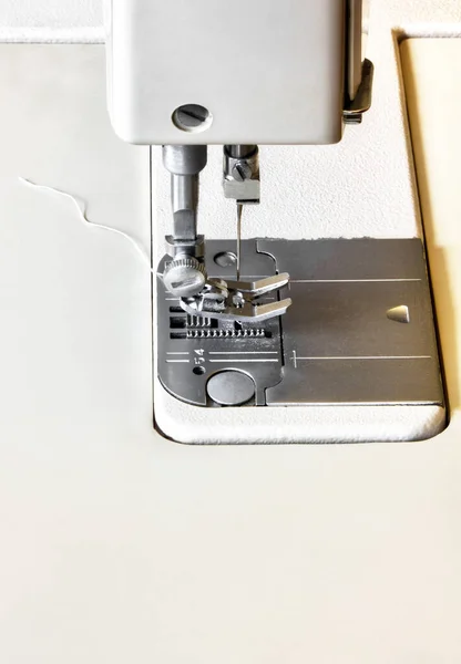 Modern Sewing Machine Close View — Stock Photo, Image