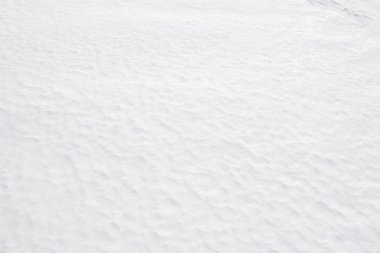 mükemmel bir taze beyaz kar