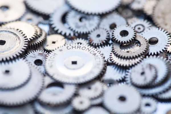 Gears from a watch — Stock Photo, Image