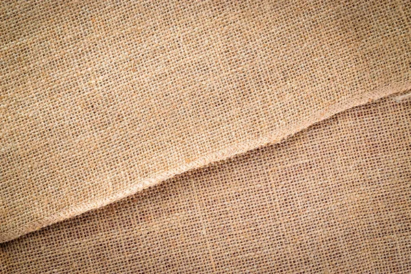 Textura de lona. Linho Natural orgânico marrom Fundo. Material tecido fundo bege — Fotografia de Stock