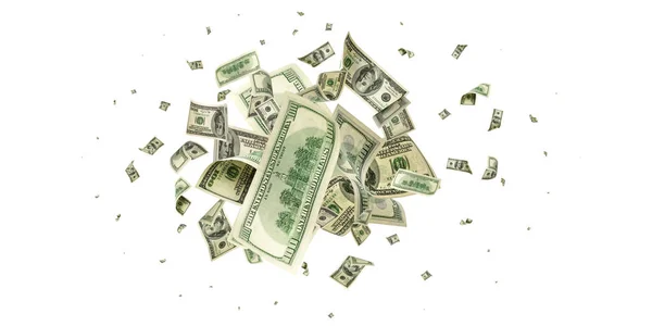 Dollar sedel. Washington American kontanter. USD pengar bakgrund. Pengar som faller. — Stockfoto