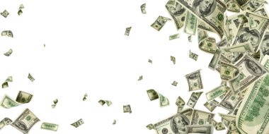 Para düşüyor. Amerikan parası. Washington Amerikan parası, Amerikan geçmişi..