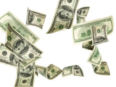 Para düşüyor. Amerikan parası. Washington Amerikan parası, Amerikan geçmişi..