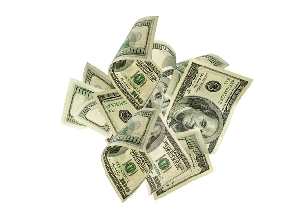 Money falling. American money. Washington american cash, usd background. — Stock Photo, Image