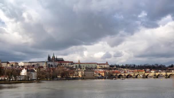 Pražské panorama. Hradní město České republiky. Evropa tradiční staré město pro cestovní ruch