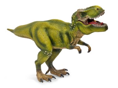 Tyrannosaurus dinozorlar kırpma yoluyla oyuncak.