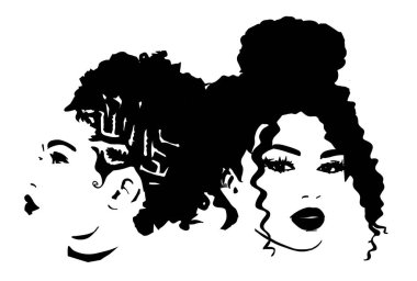 Güzel el çizimi moda bir kadının tasviri