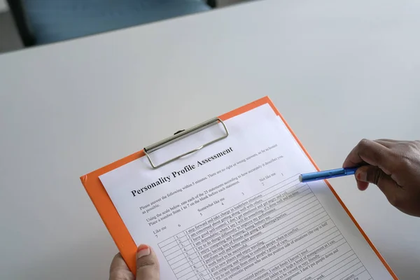 Kişilik testi veya profil değerlendirmesi