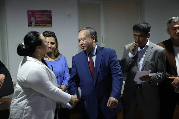 Bunch People Early Presidential Elections June 2019 Astana Kazakhstan — 图库照片