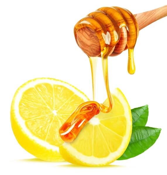 Zitrone und Honig — Stockfoto