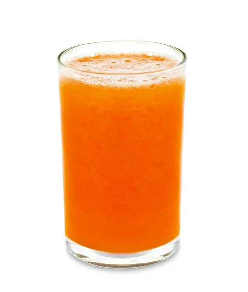 Carrot juice isolated — Stock Photo, Image