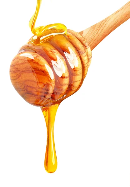 Honey dipper isolated — Stock Photo, Image
