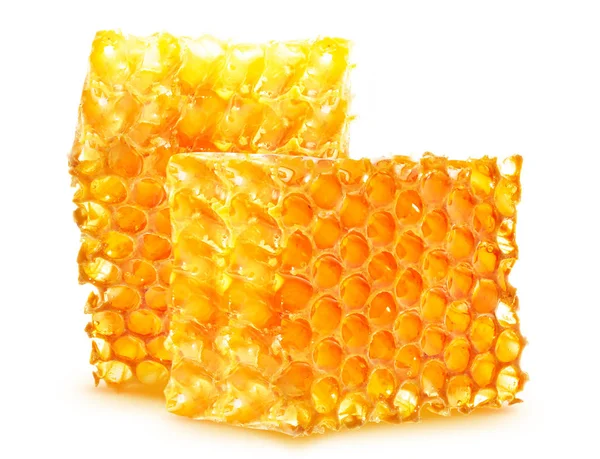 Honeycomb isolerade vit — Stockfoto