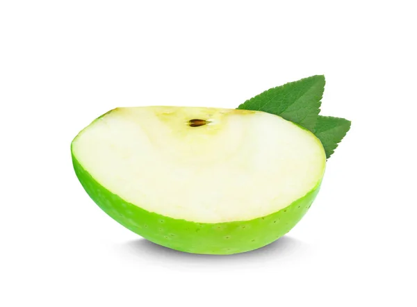Fatia de maçã verde — Fotografia de Stock