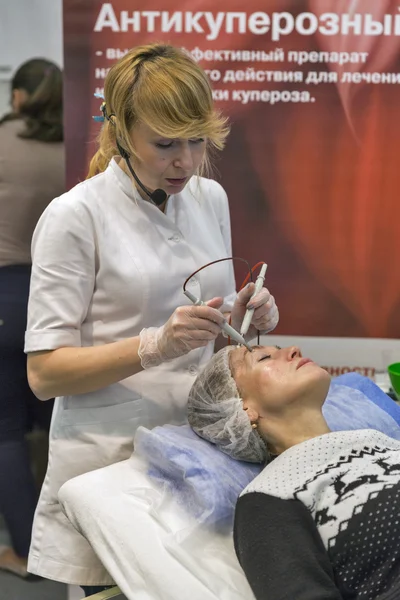 Estet Beauty Expo a Kiev, Ucraina . — Foto Stock