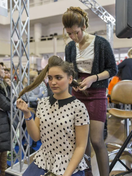 Estet Beauty Expo en Kiev, Ucrania . — Foto de Stock