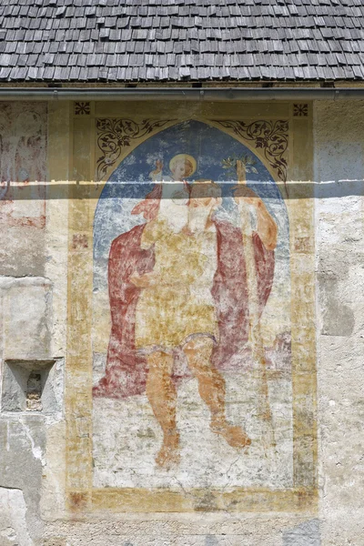 Chiesa di San Giovanni sul lago di Bohinj in Slovenia — Foto Stock