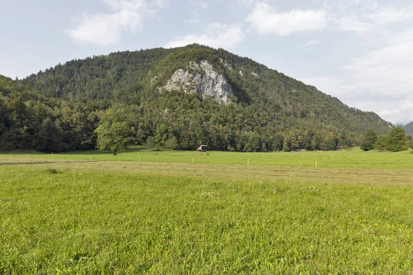 スロベニア、マリボル ベラ村に近い山を表示します。. — ストック写真