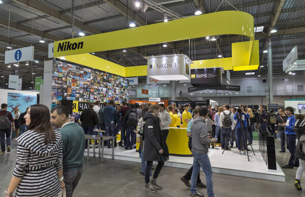 CEE 2016 exhibition of electronics in Kiev, Ukraine.