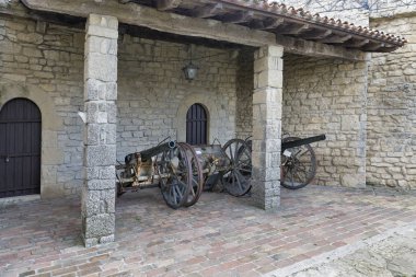 Rocca veya Guaita, San Marino ilk kule avlusu