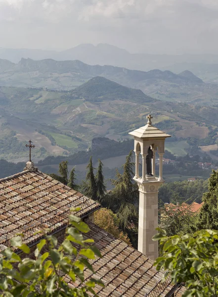 San Marino Kalesi de Şapel. — Stok fotoğraf