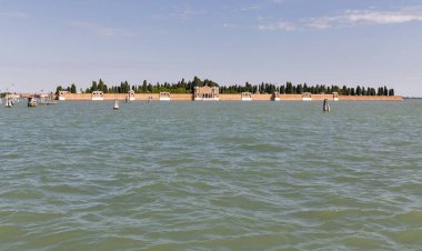 Venedik Lagünü, İtalya.