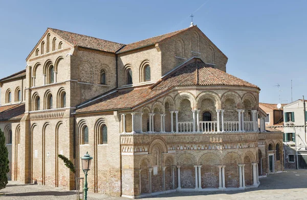 Church of Saints Mary and Donato on Murano island, Italy. — Stock Photo, Image
