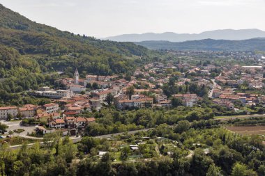 Solkan townscape Slovenya.