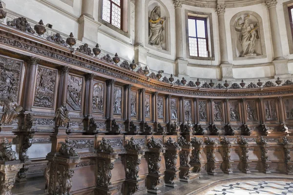 Sakristei kirche von san giorgio maggiore interior in venedig, italien. — Stockfoto