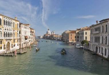 Venedik grand canal, İtalya.