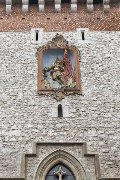 Ворота Святого Флориана в Кракове, Польша . — стоковое фото
