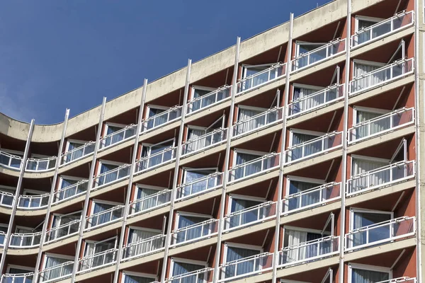 Balcons de l'hôtel gros plan — Photo