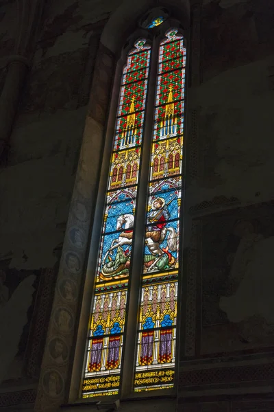 Gotik Franciscan Parish Kilisesi iç Keszthely, Macaristan.