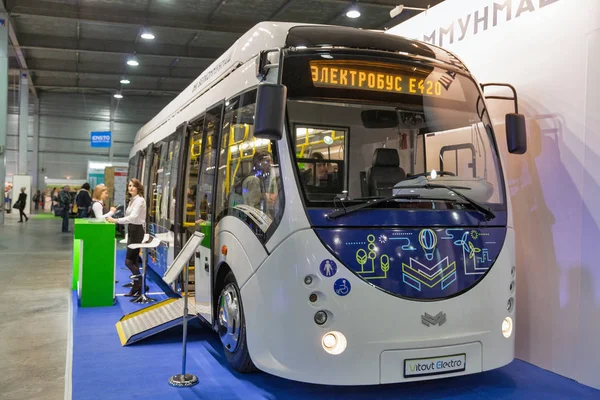 Electrobus Kiev eklenti Ukrayna 2017 sergi.