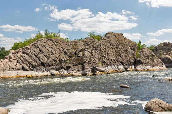 Southern Bug river landscape in Migeya, Ukraine. — Stock Photo, Image