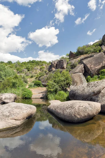 Arbuzynka canyon paisagem — Fotografia de Stock