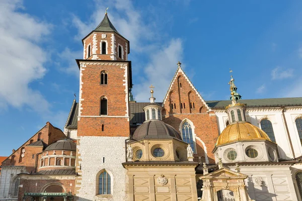 Zamek Wawelski w Krakowie, Polska — Zdjęcie stockowe