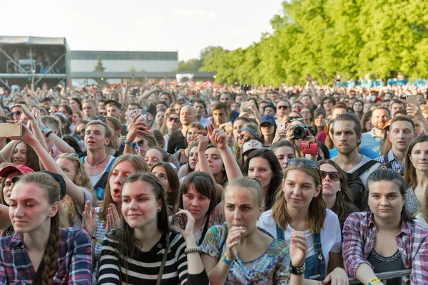 Музыкальный фестиваль Atlas Weekend в Киеве . — стоковое фото
