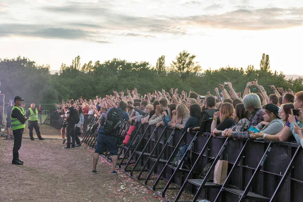 Atlas Weekend music festival in Kiev, Ukraine. — Stock Photo, Image