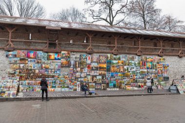 Saint Florian Gate, Krakow, Polonya.