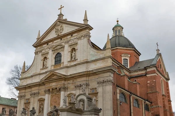 Kościół świętych Piotra i Pawła w Krakowie, Polska. — Zdjęcie stockowe