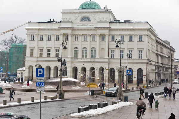 Staszica Winterpaleis in Warschau, Polen. — Stockfoto